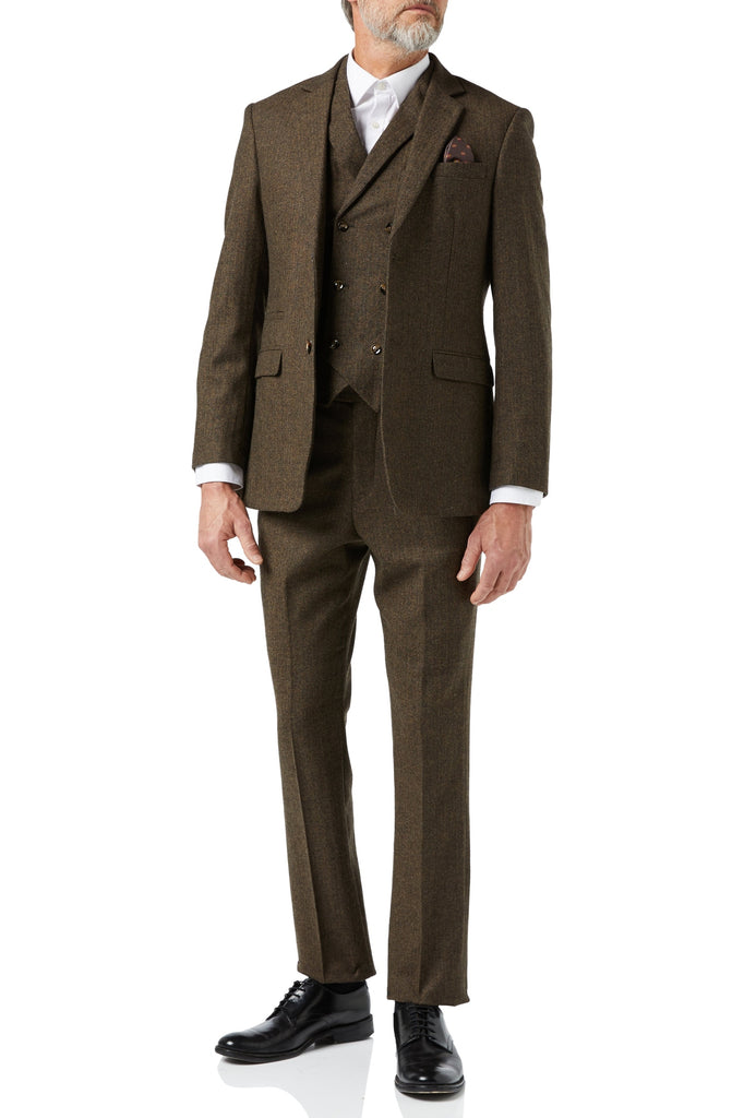 HEUGN ユーゲン MIX TWEED BROWN サイズ3 HEUGN ユーゲン MIX TWEED