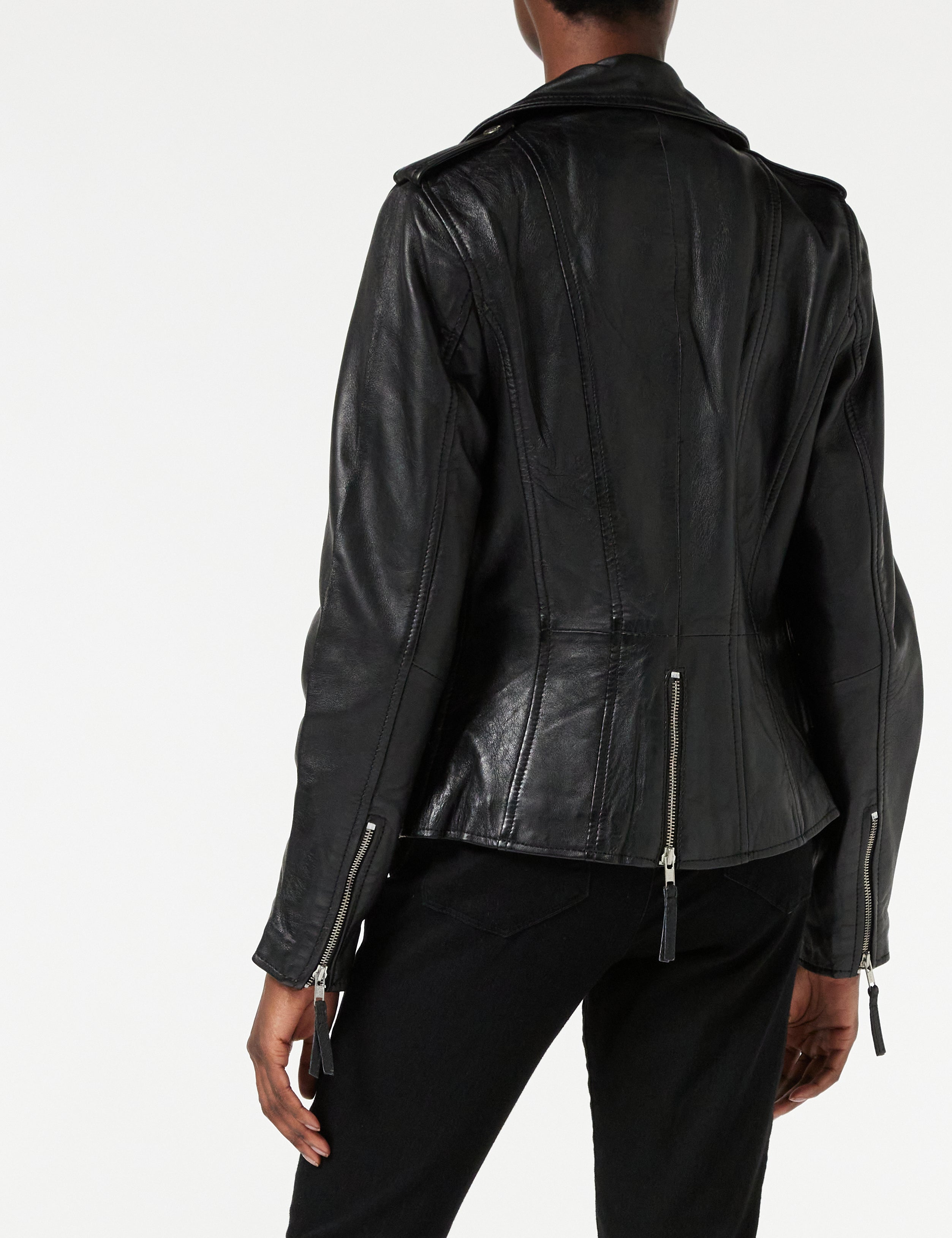 VESTE À BOUCLE ZIP VINTAGE FEMME