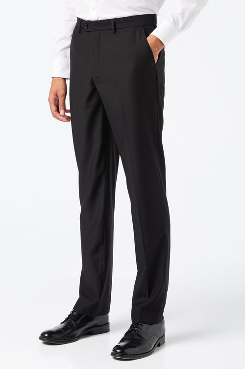 PJ-BLACK PLAIN TROUSER