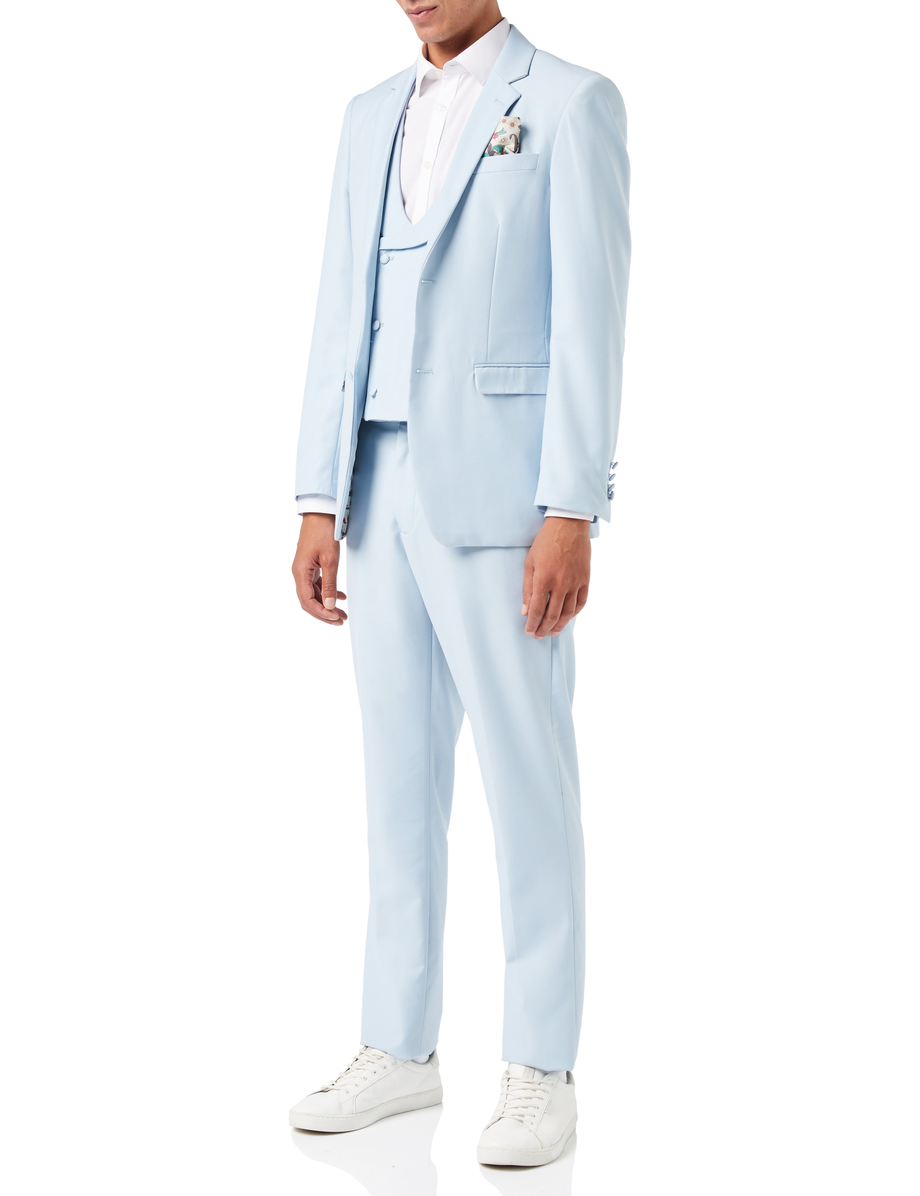LETE - Pale Blue Summer Wedding Suit
