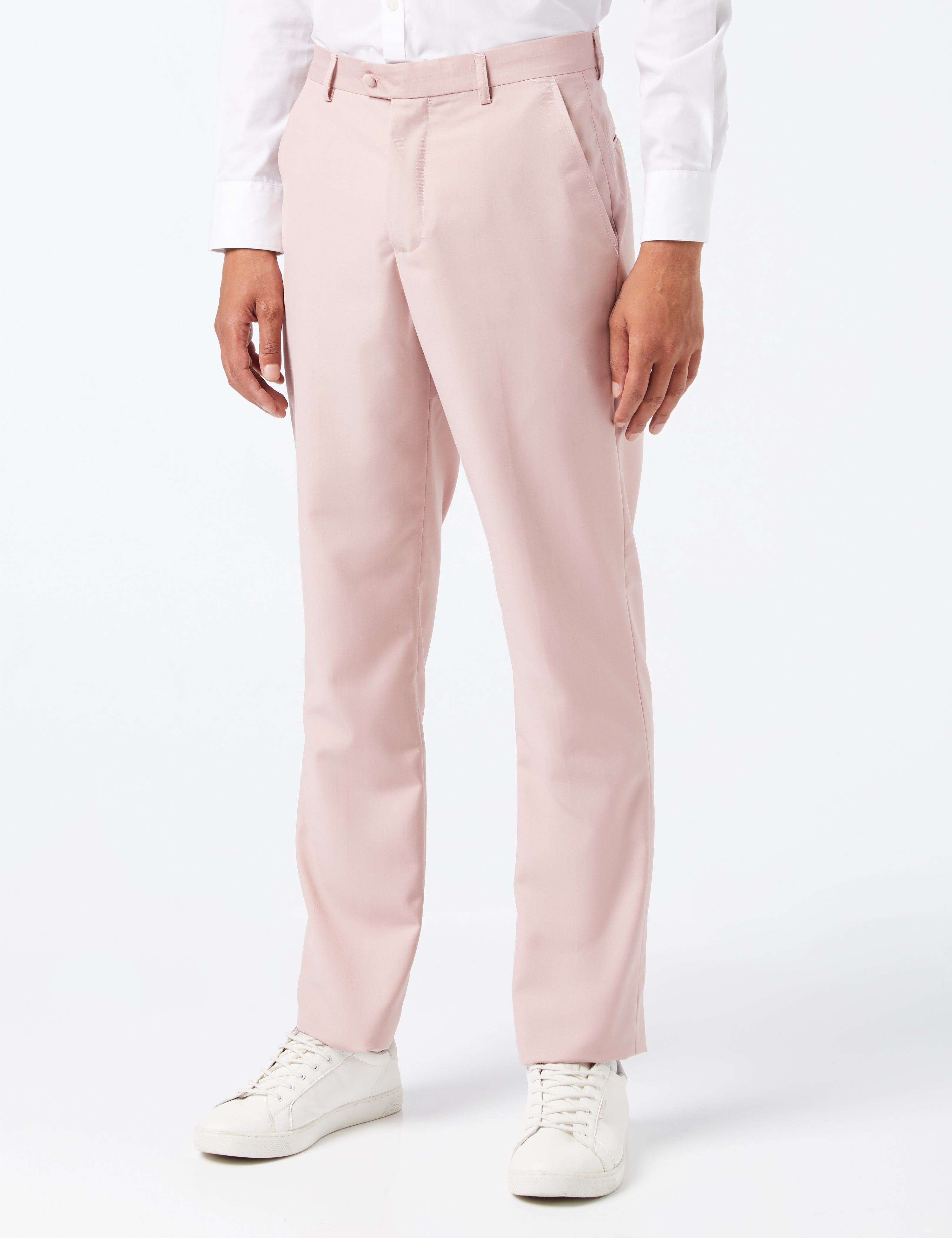 LETE-TAILORED FIT TROUSER IN PINK