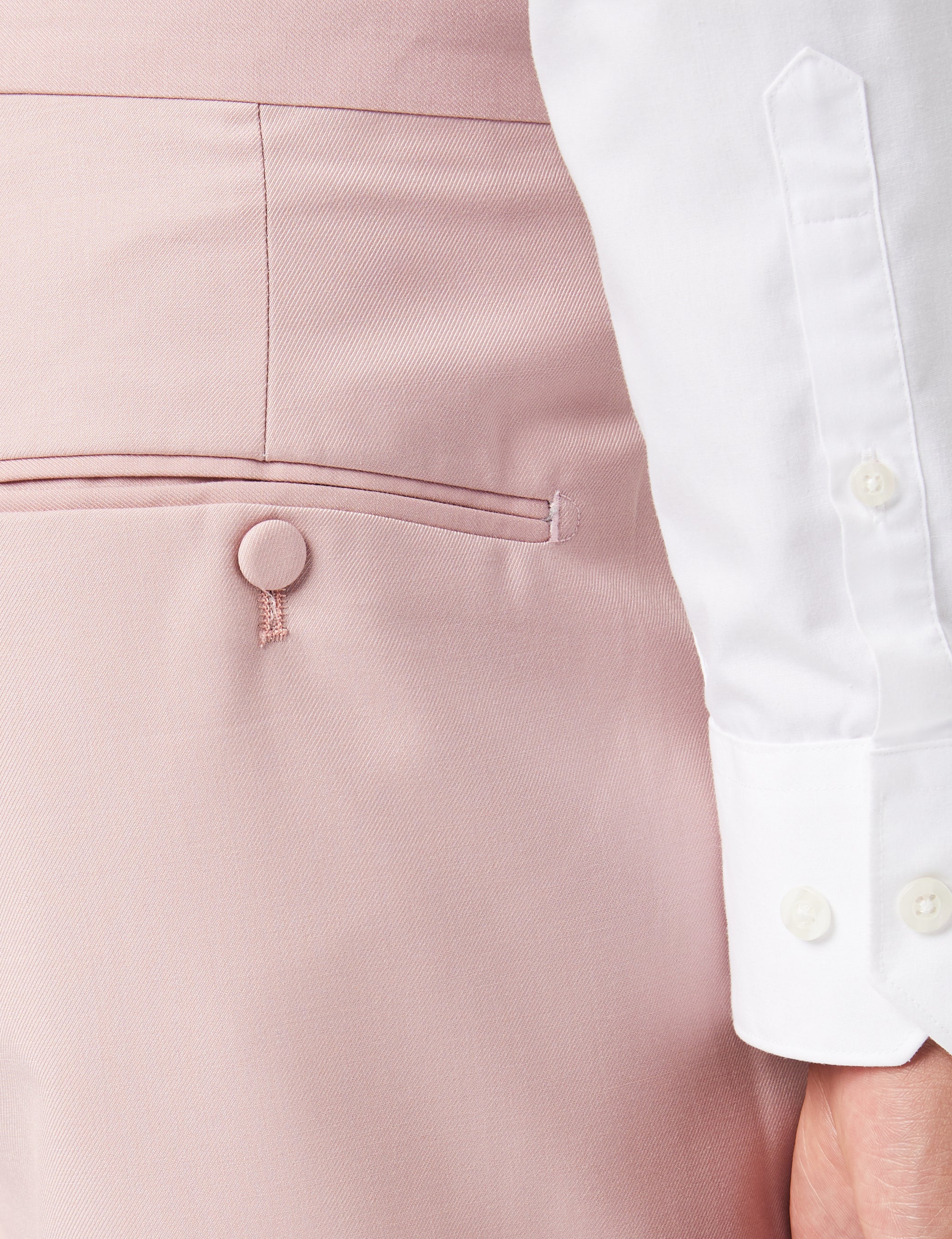 LETE-TAILORED FIT TROUSER IN PINK