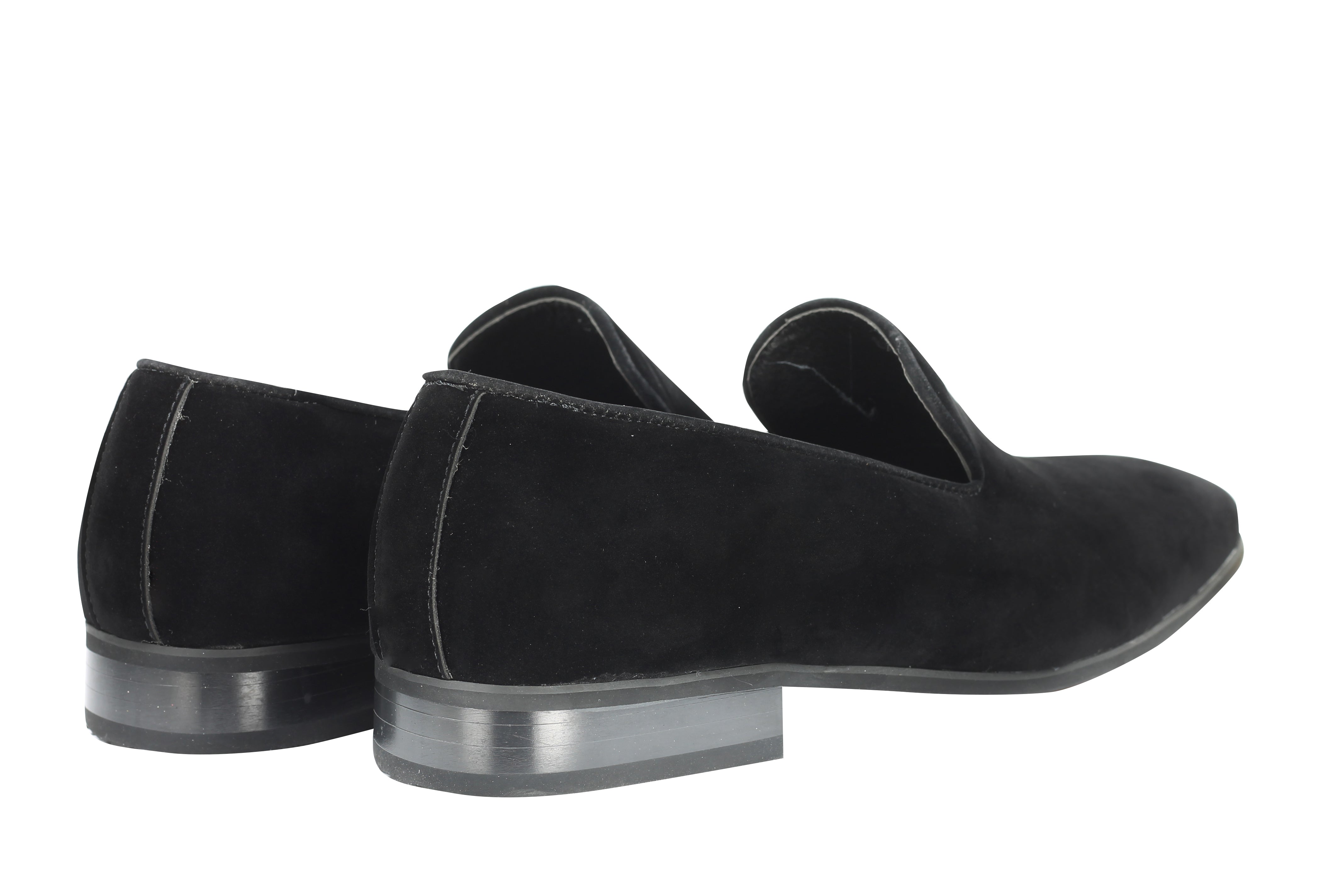 Suede Leather Slip On Shoes