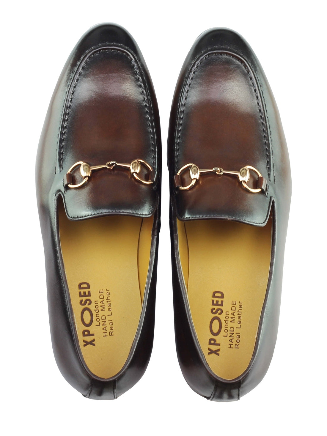 Real Leather Horse bit Snaffel Loafers