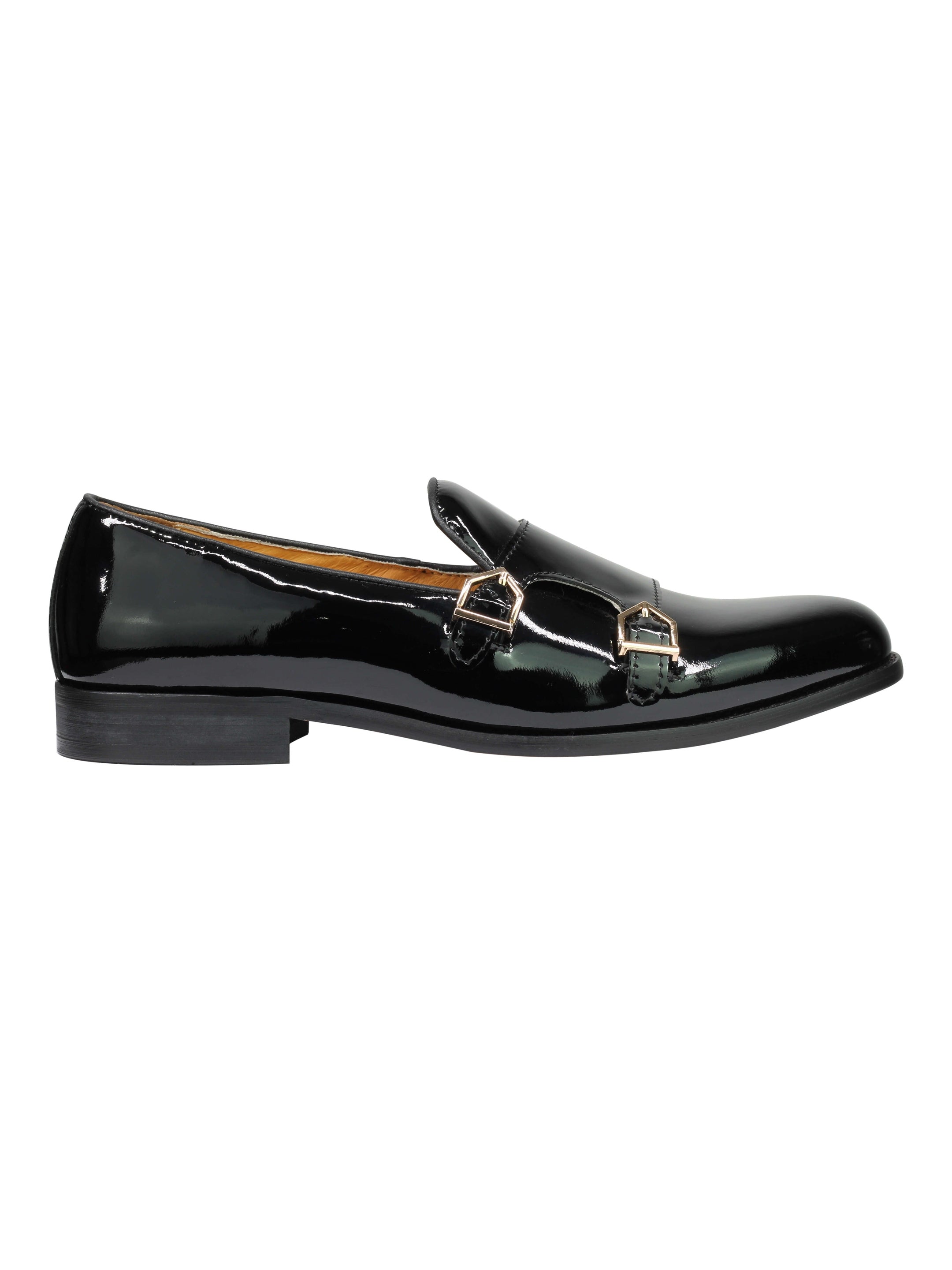 Real Leather Shiny Loafers Slip Ons