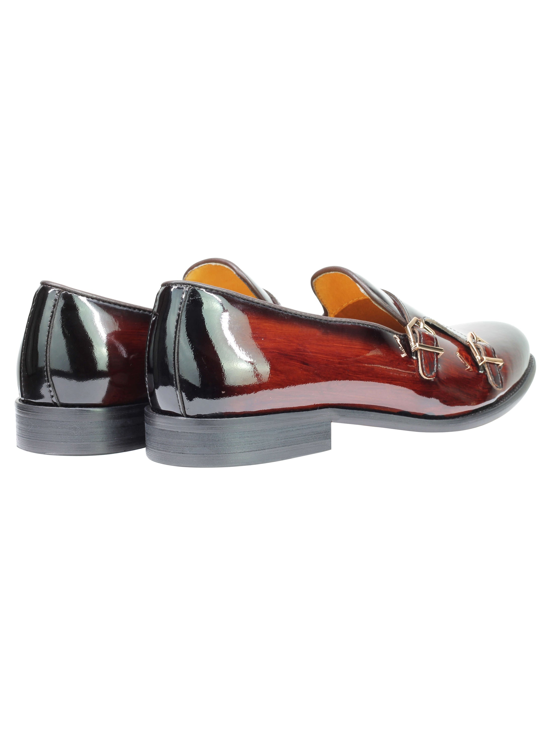 Real Leather Patent Tassel Shiny Loafers
