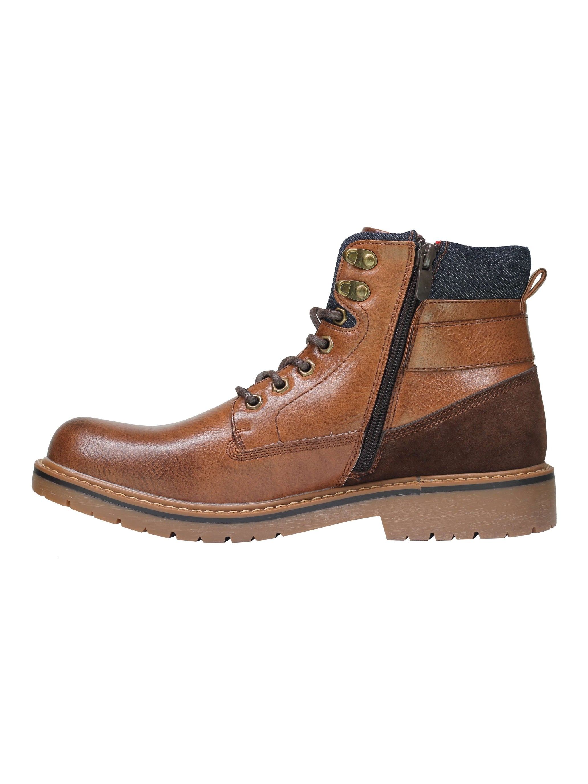 Combat Ankle Laceup Boots