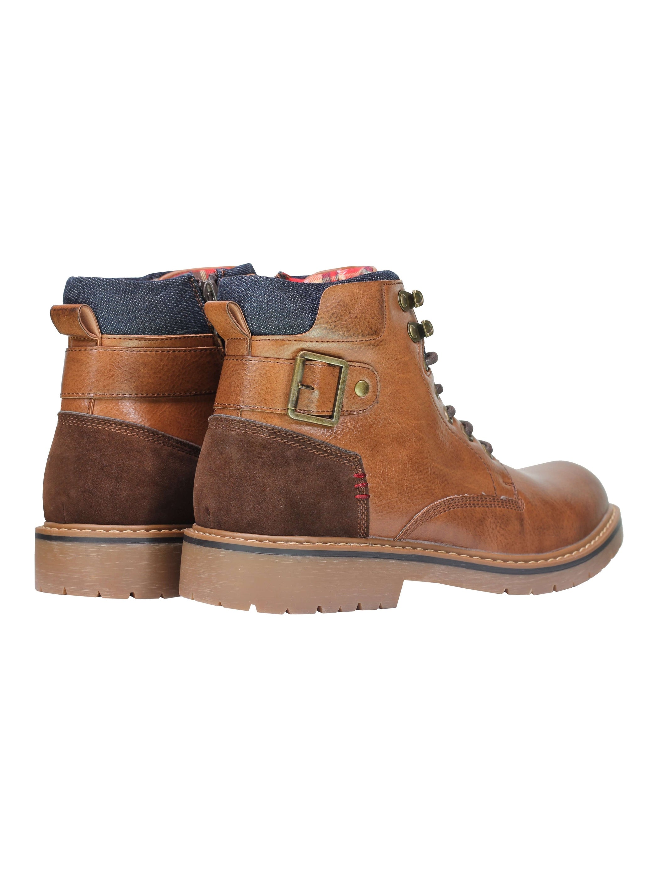 Combat Ankle Laceup Boots