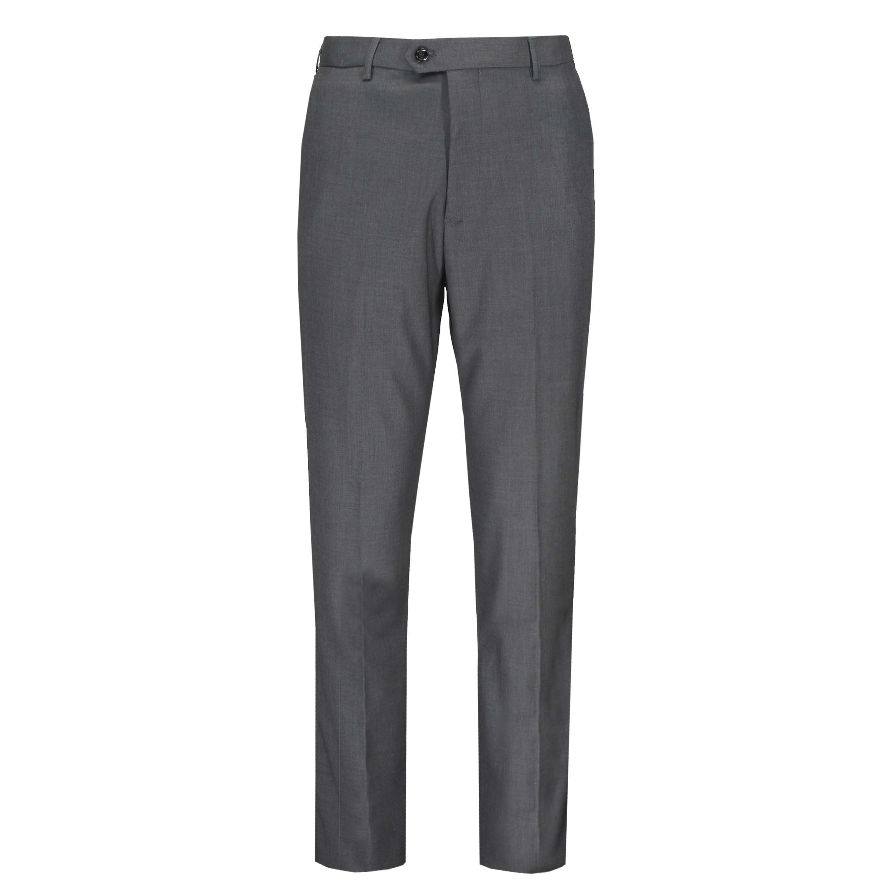 GRAHAM - CHARCOAL PLAIN TROUSERS