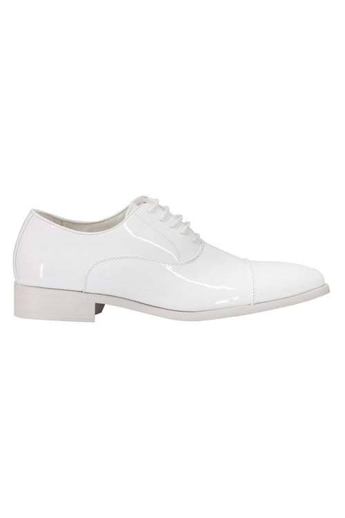 WHITE OXFORD LACEUP SHOES