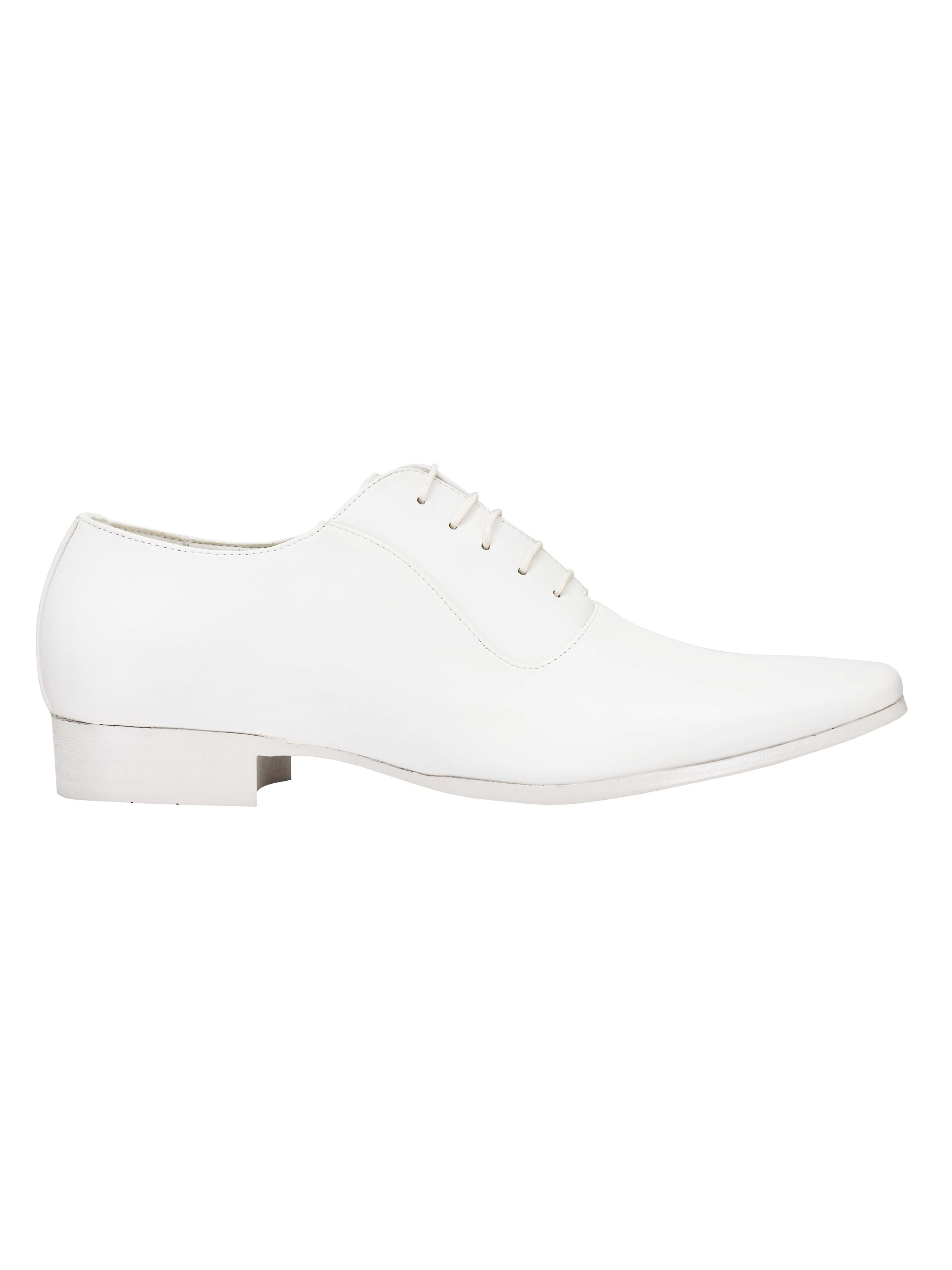 OXFORD SCHNÜRSCHUHE AUS KUNSTLEDER