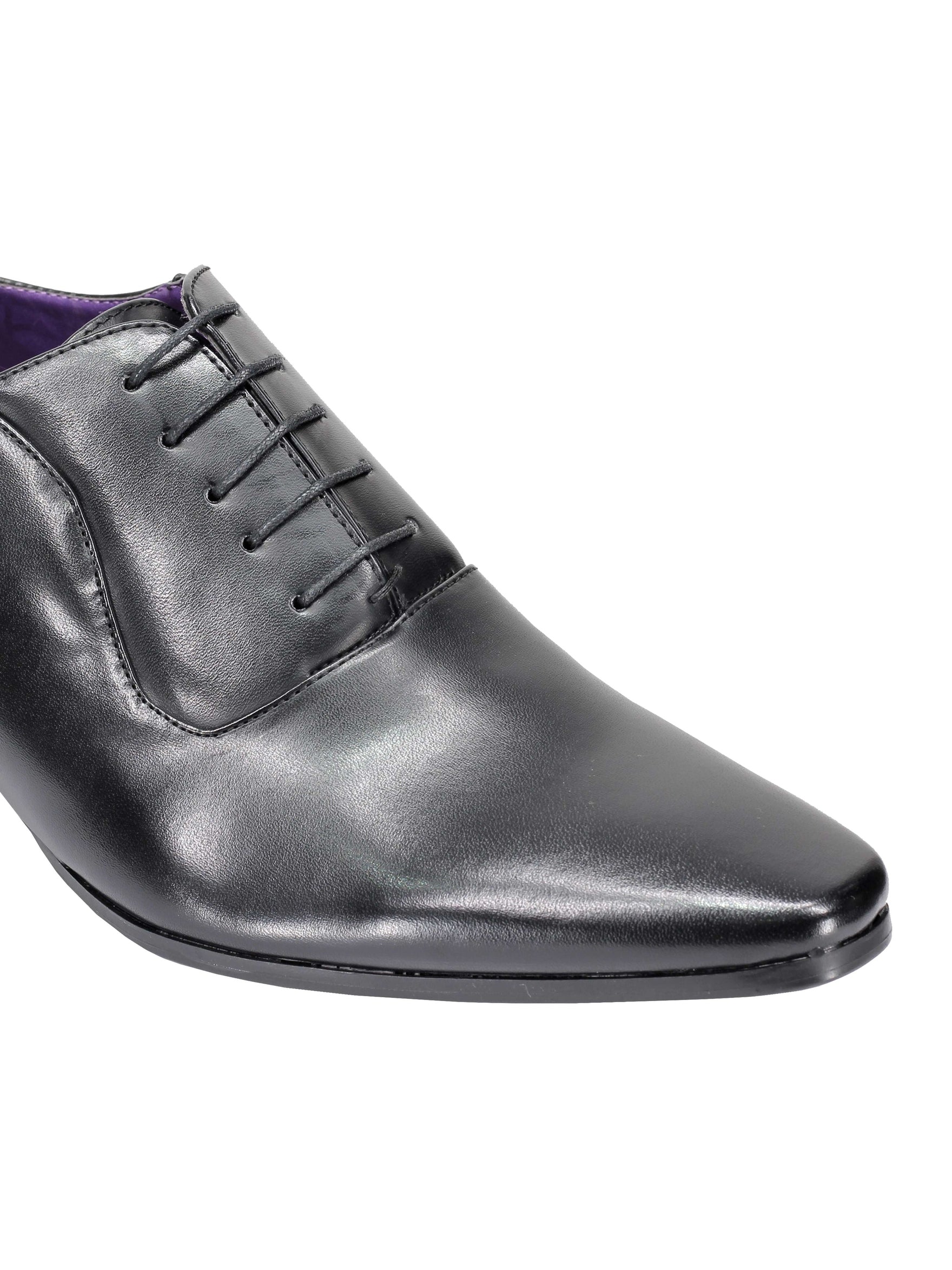 OXFORD SCHNÜRSCHUHE AUS KUNSTLEDER