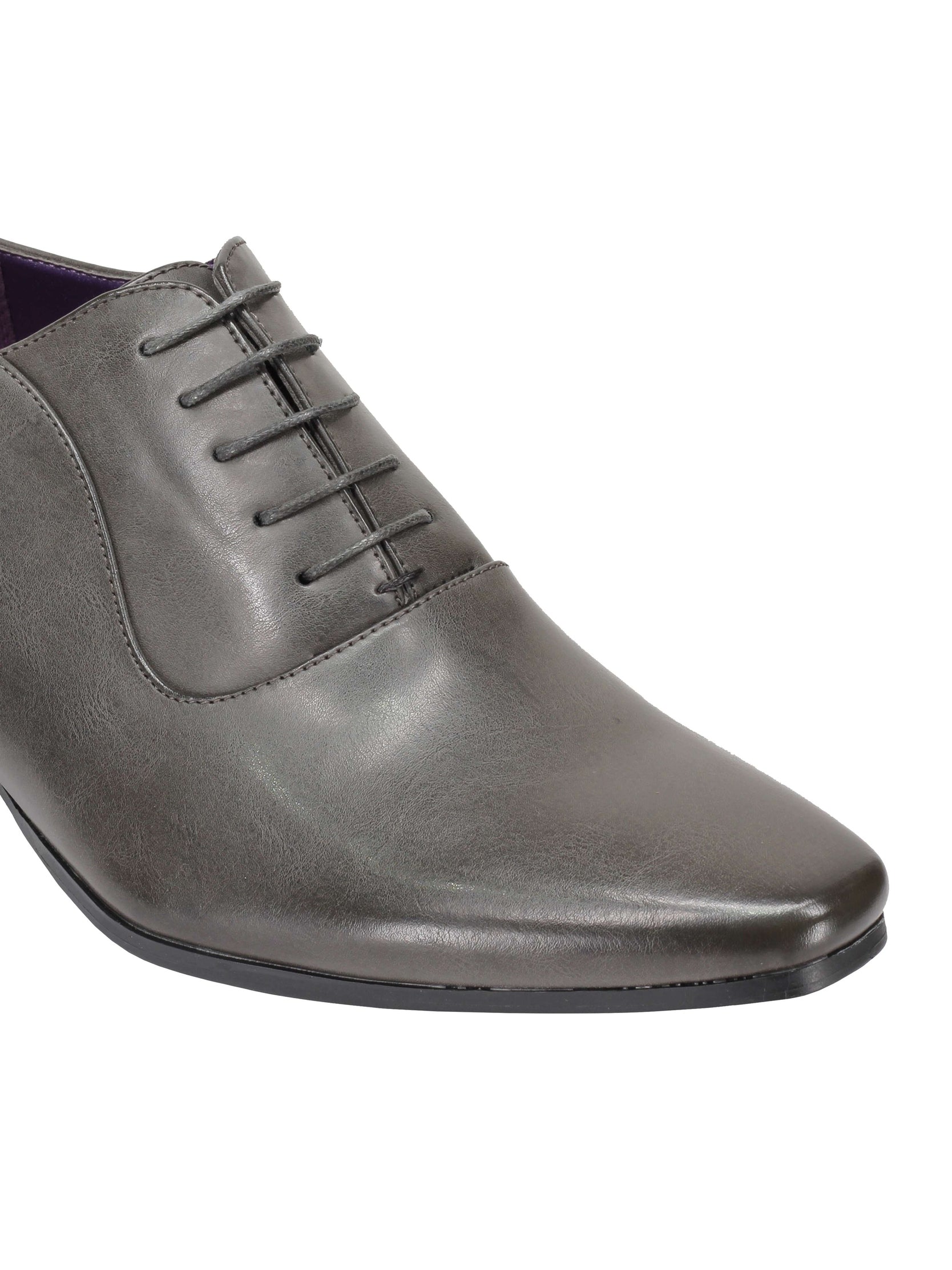 OXFORD SCHNÜRSCHUHE AUS KUNSTLEDER