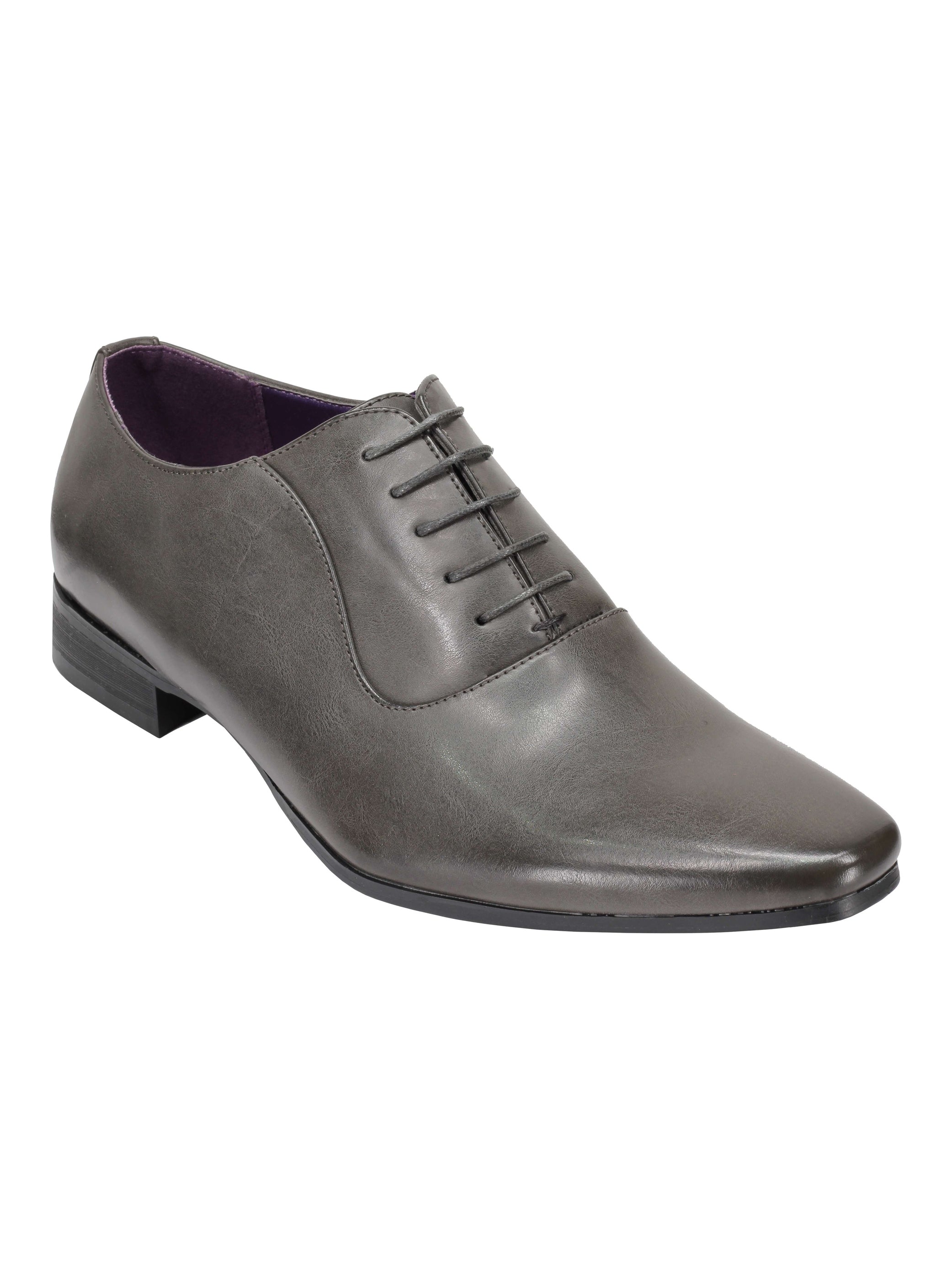 OXFORD SCHNÜRSCHUHE AUS KUNSTLEDER
