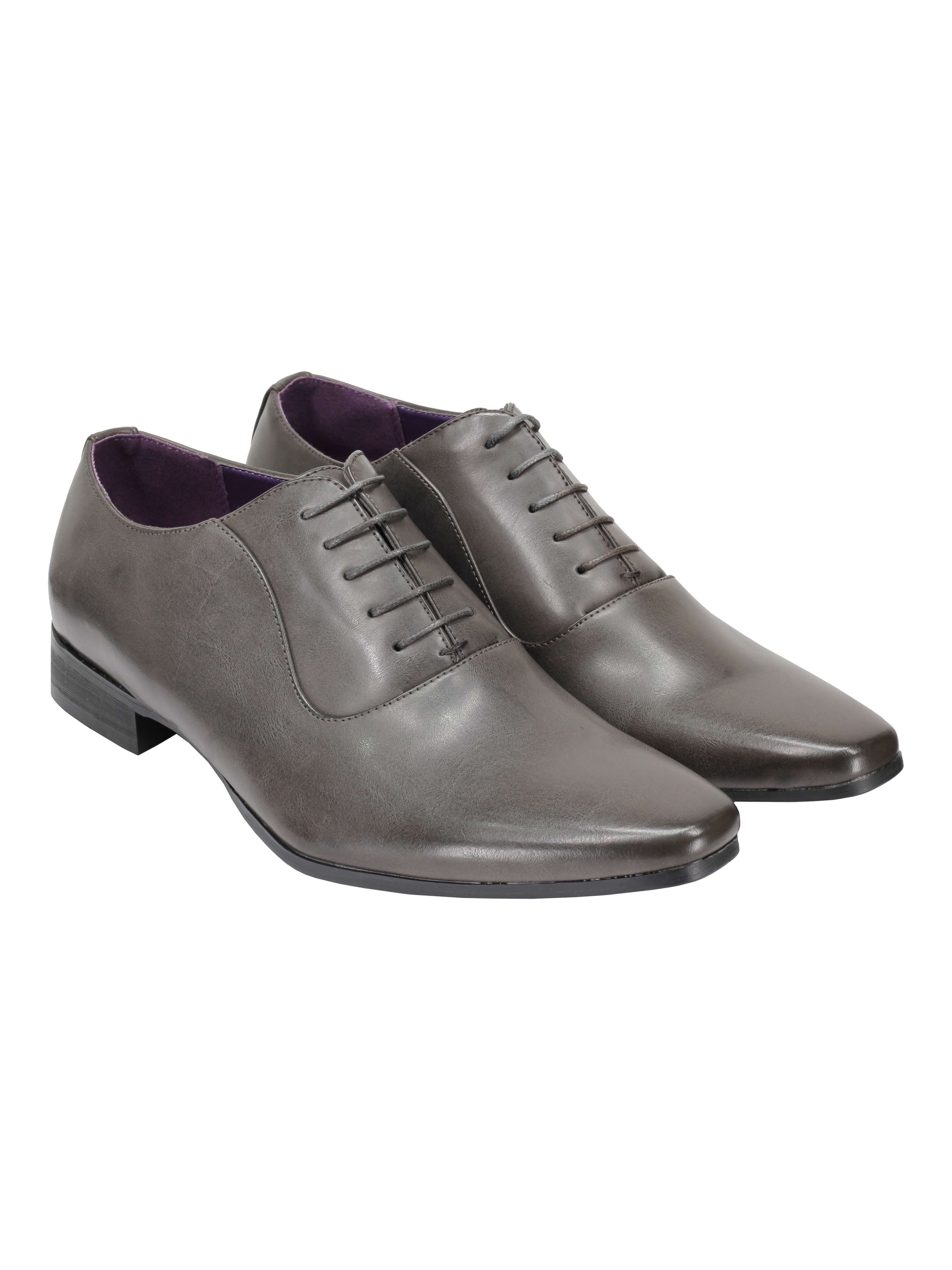 OXFORD SCHNÜRSCHUHE AUS KUNSTLEDER