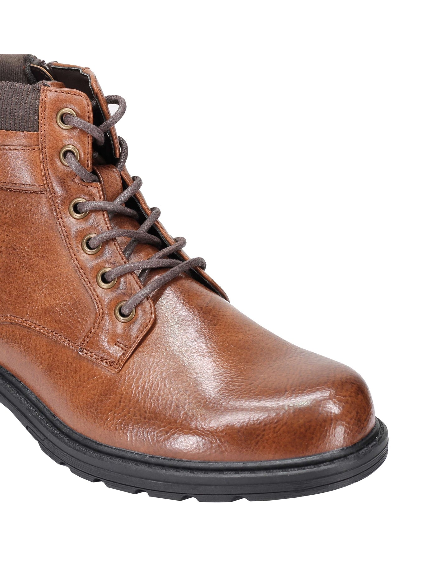 BOTTINES À LACETS AVEC ZIP