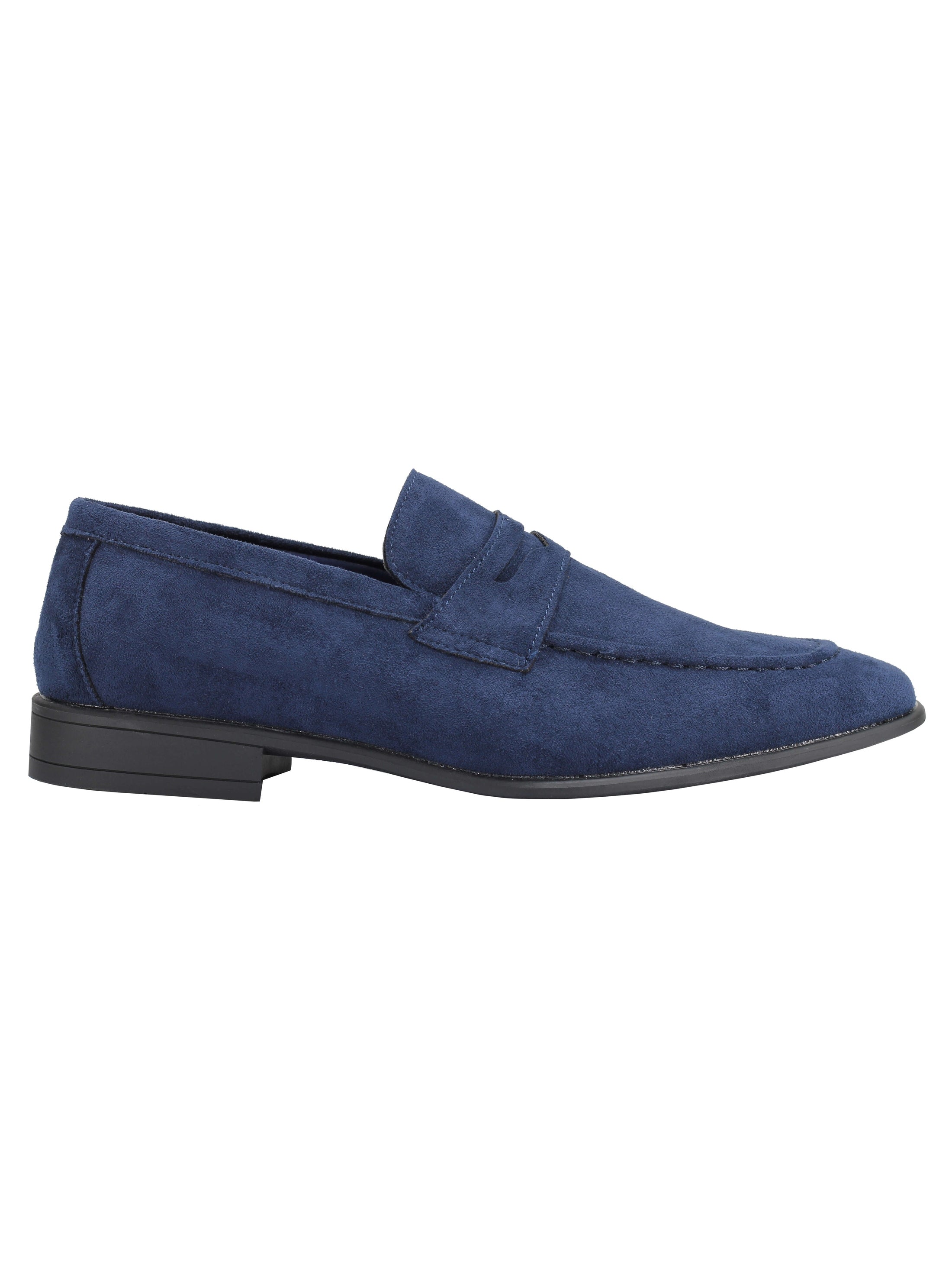 SUEDE PENNY LOAFERS