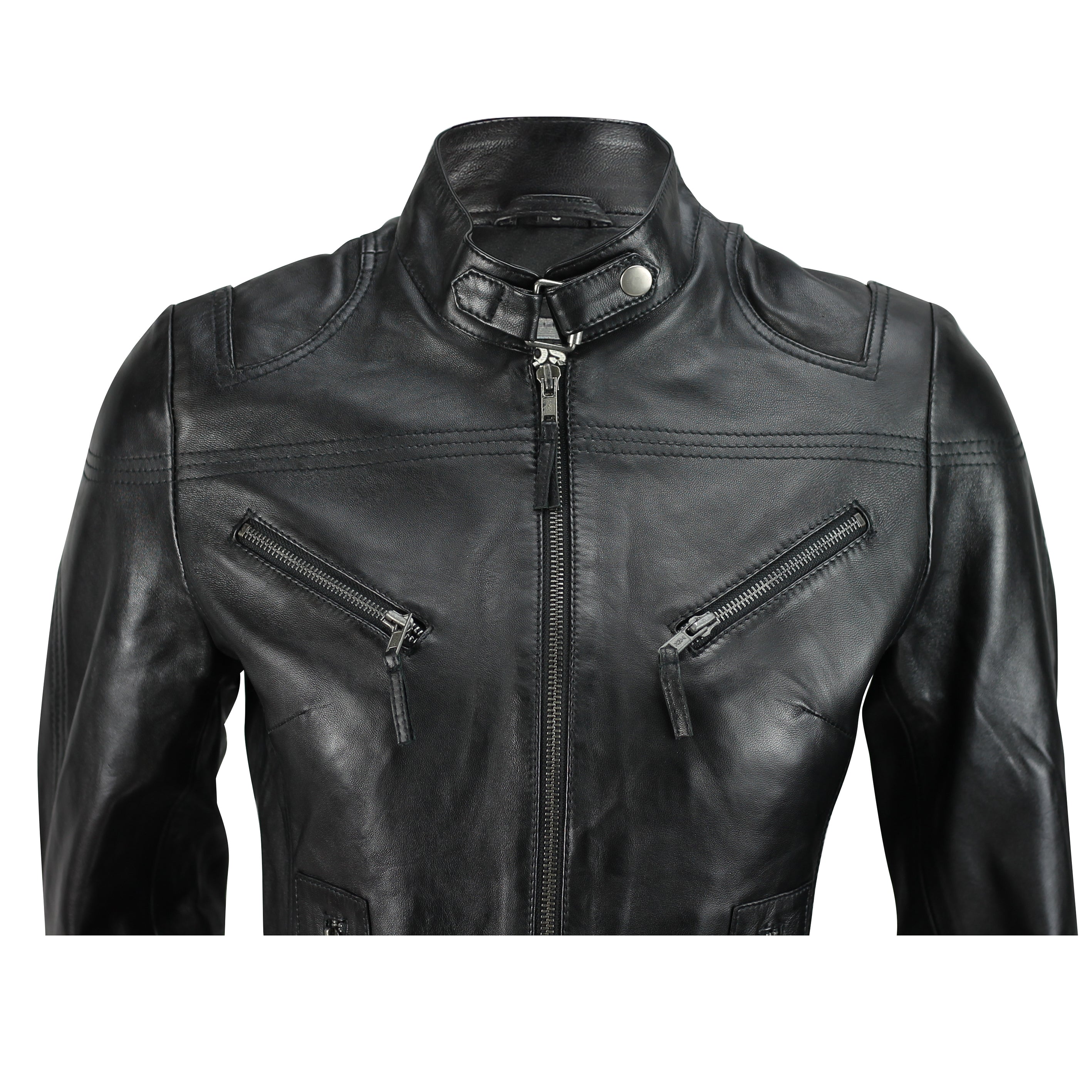 XPOSED LADIES JACKET IN BLACK