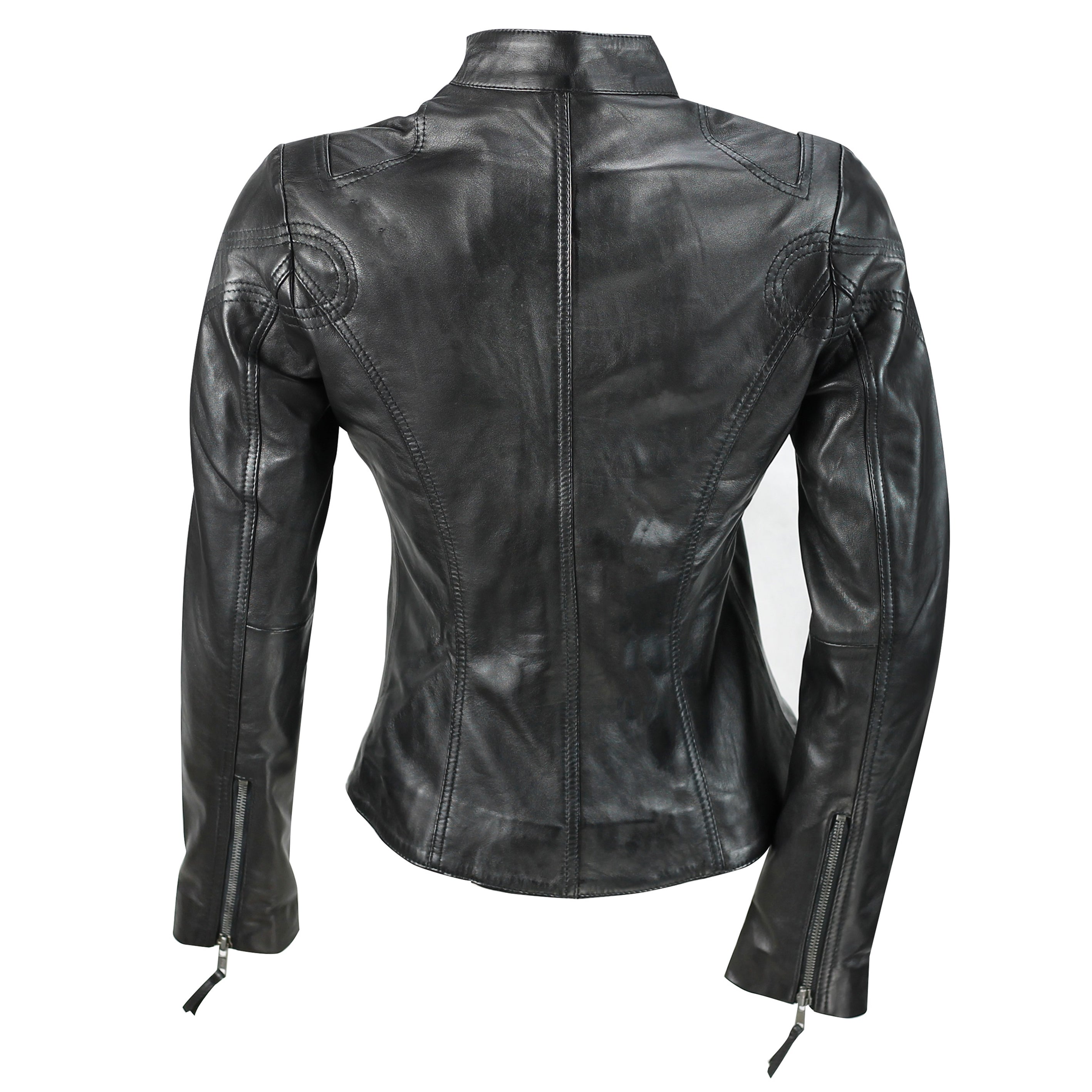 XPOSED LADIES JACKET IN BLACK