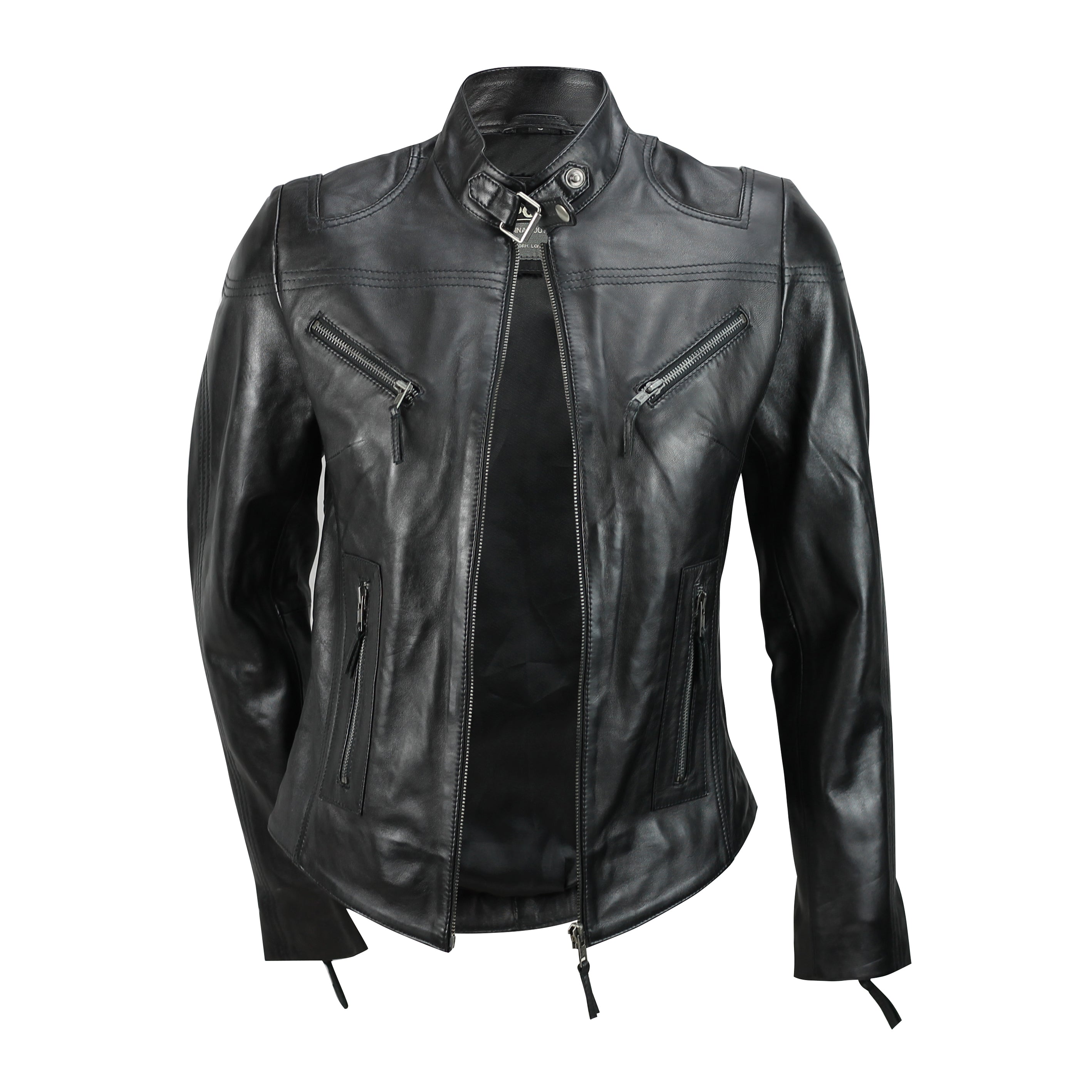 XPOSED LADIES JACKET IN BLACK