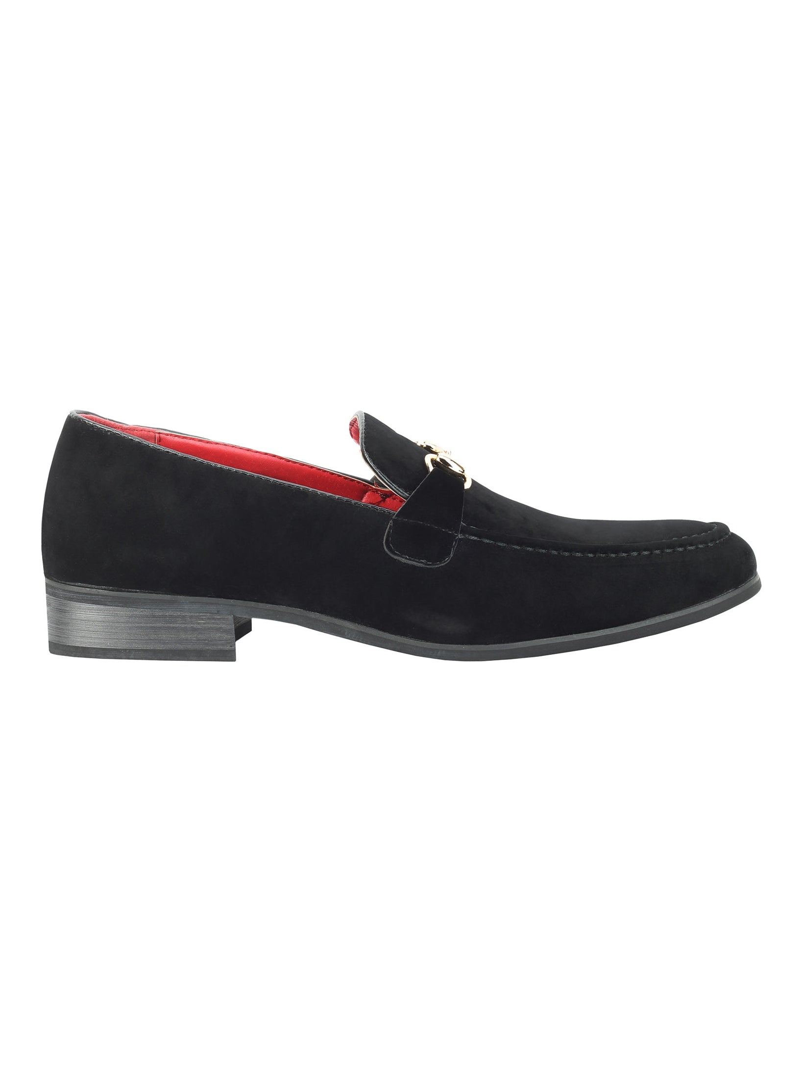 FAUX LEATHER LOAFERS IN BLACK – XPOSED