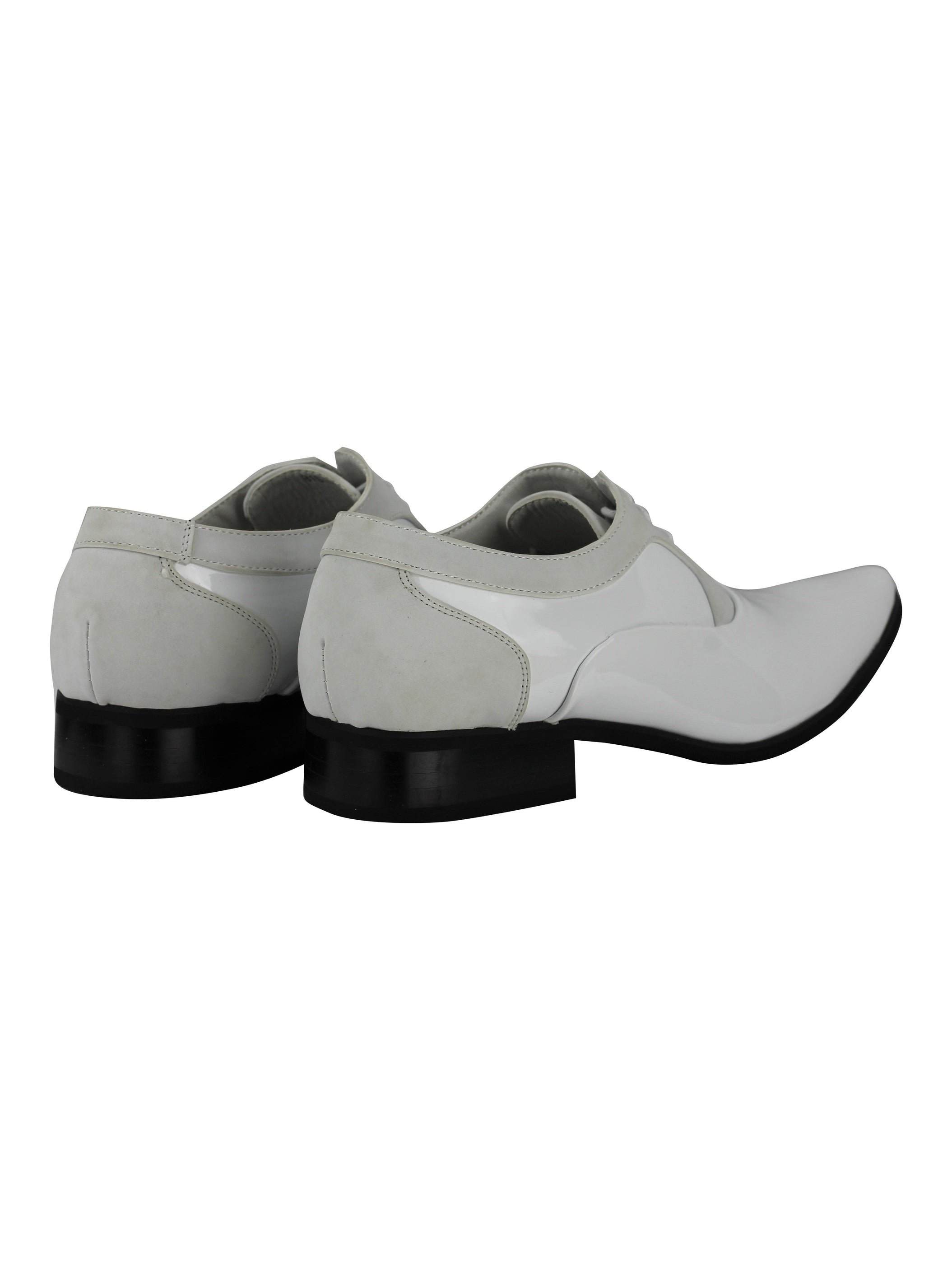 Shiny Patent Leather Formal Lace Up Shoes