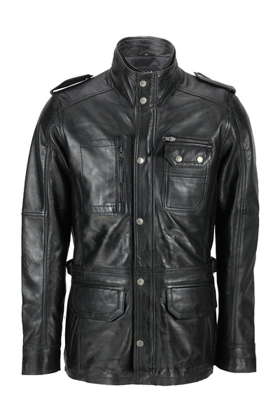 Military Officer Jacket Men's XXL polyester black type Vintage Second Hand
