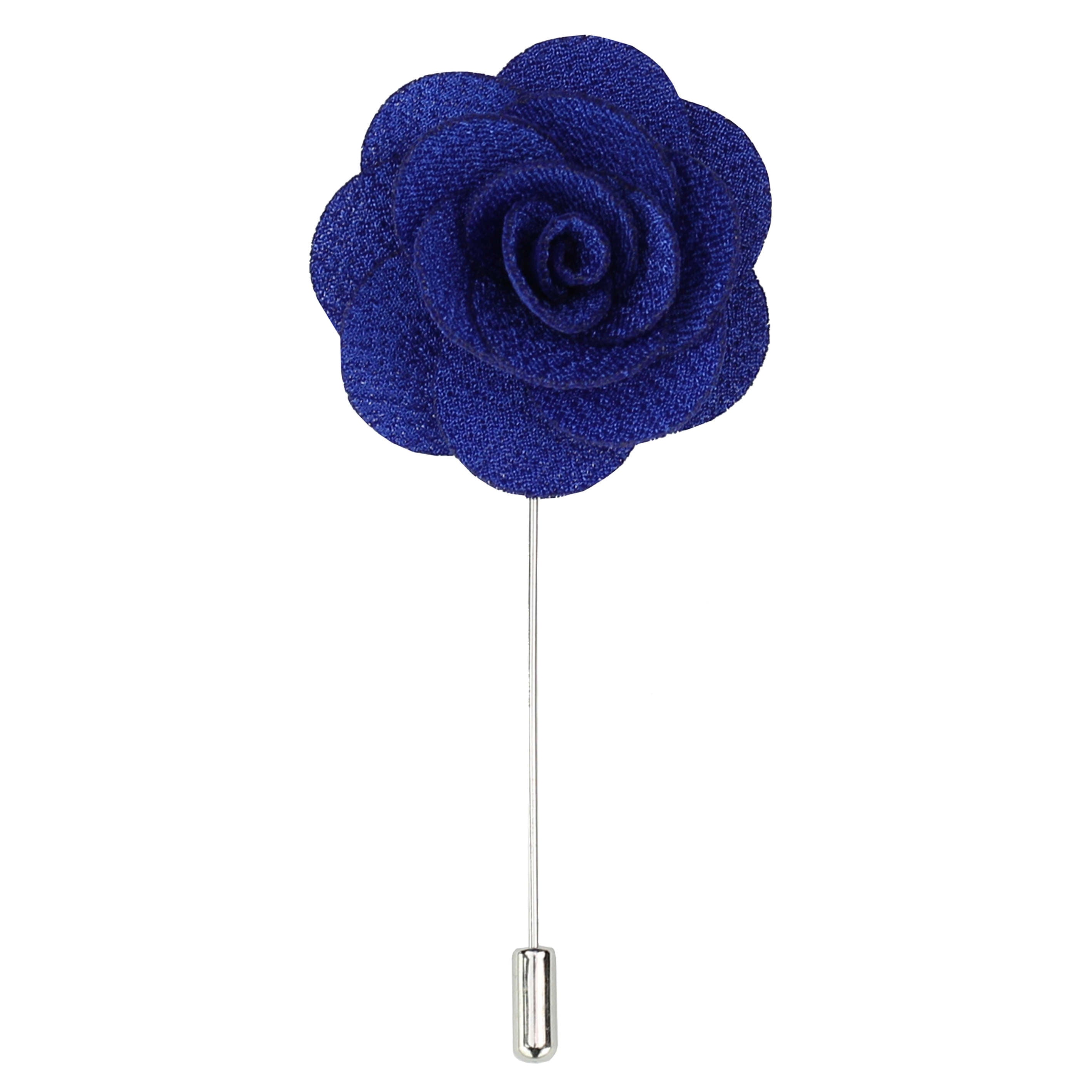 Rose Flower Lapel Pin Fabric Brooch 4