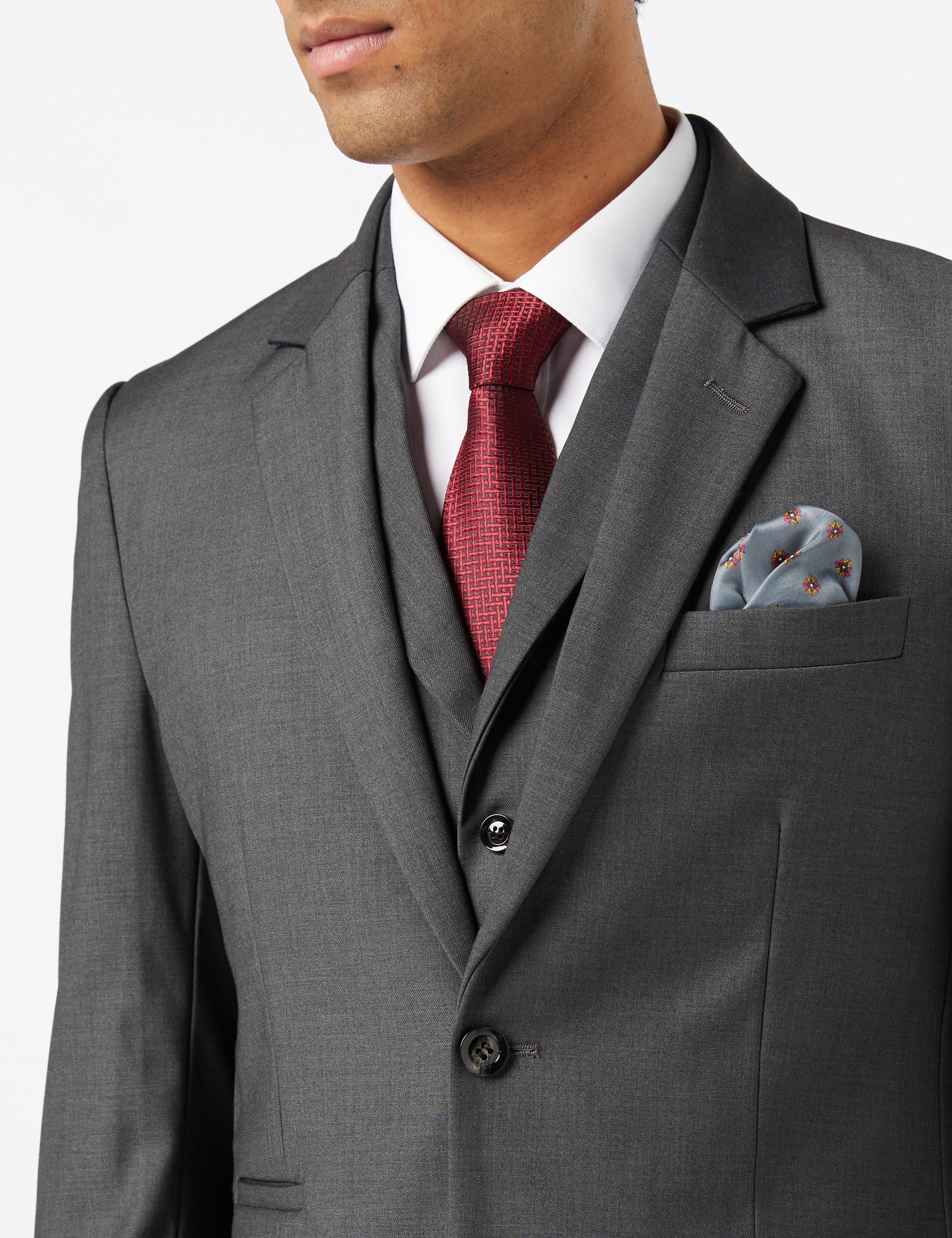 GRAHAM - CHARCOAL GREY BUSINESS SUIT