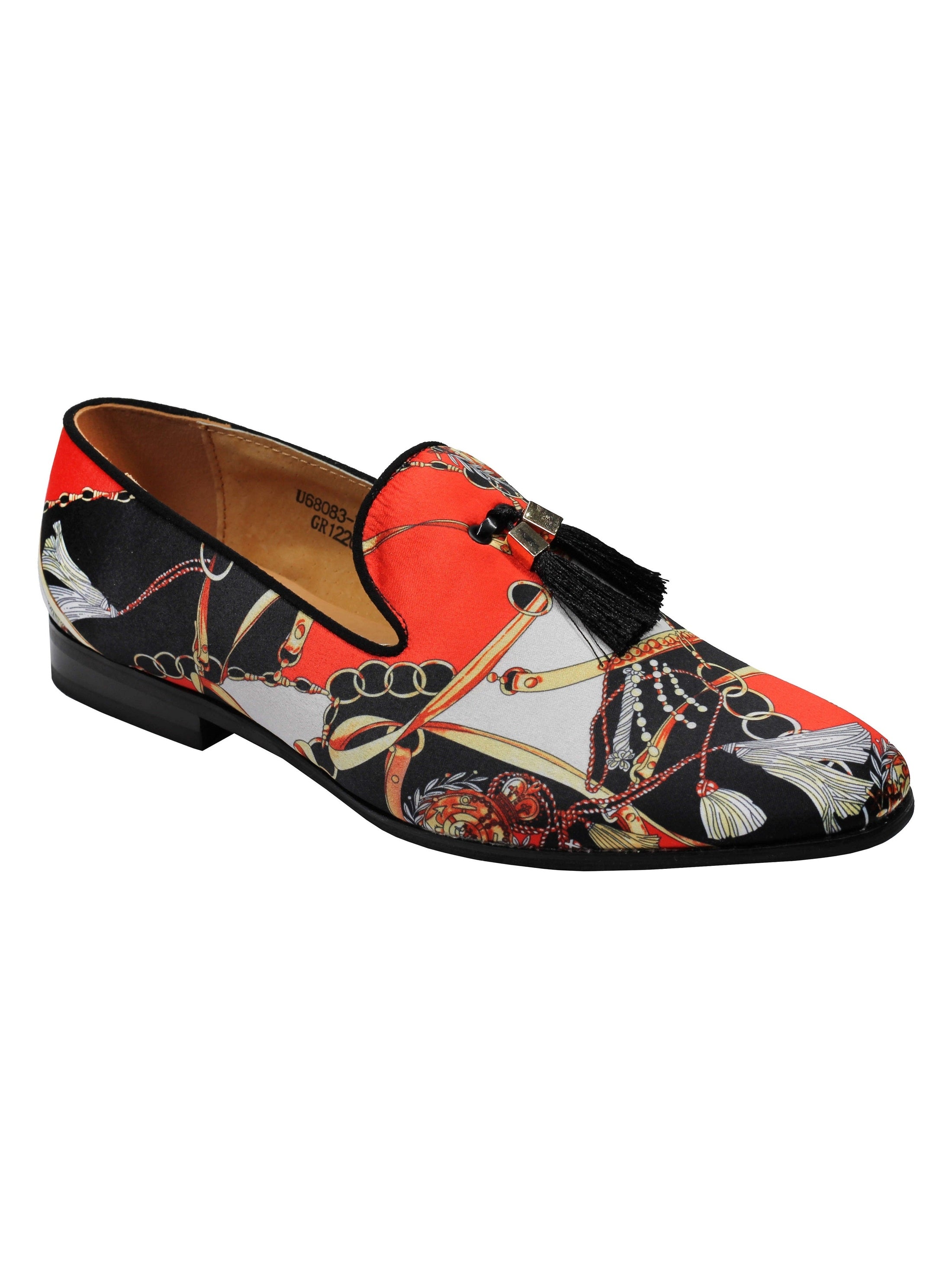 Brocade Tassel Loafers